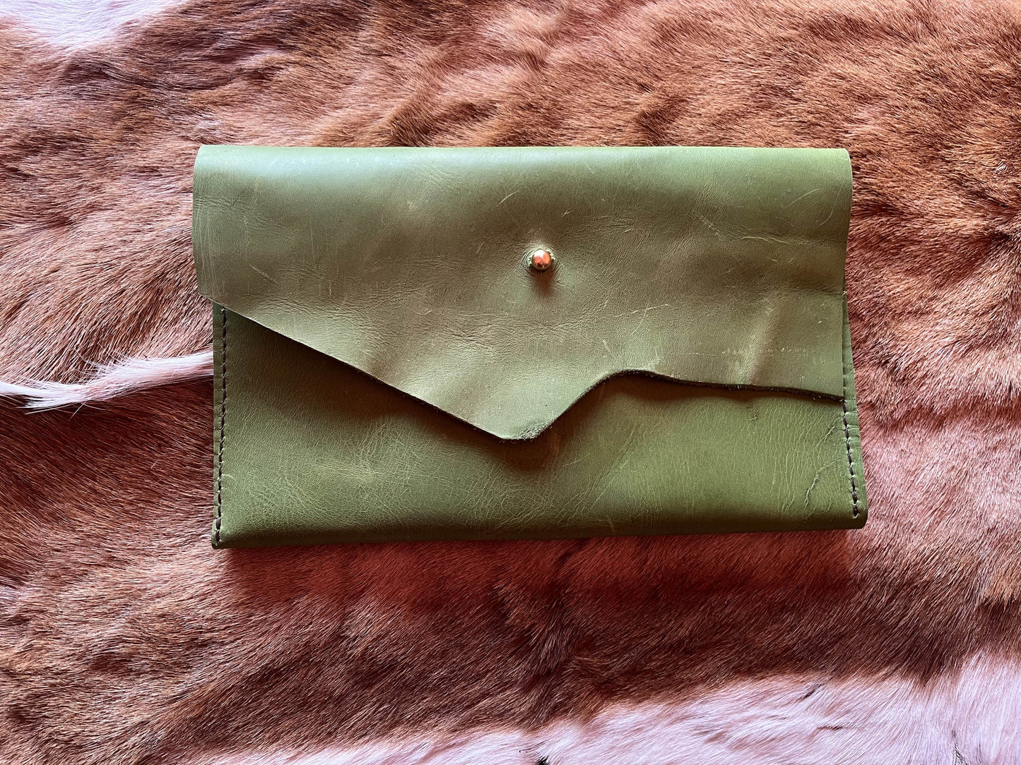 Green Tobacco Pipe Pouch