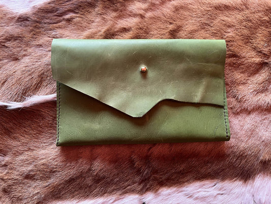Green Tobacco Pipe Pouch