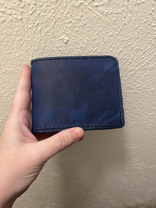 Oceanwood Bifold - Blue Ocean & Forest Green