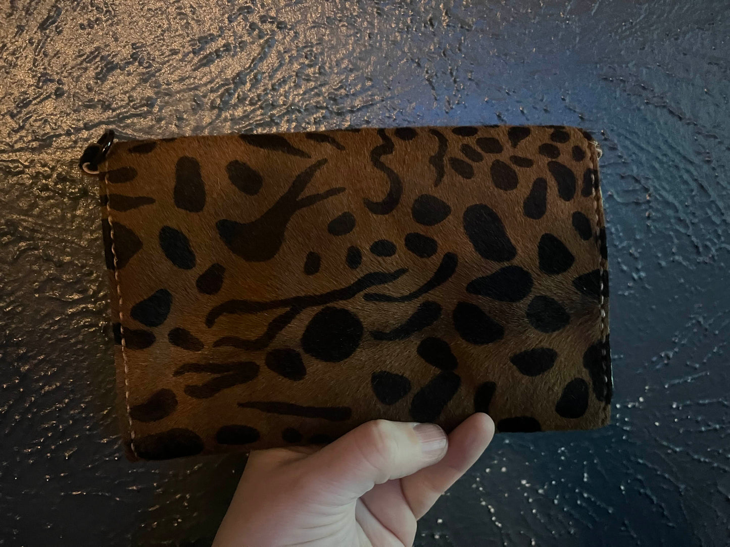 The Leopard Luxe Clutch