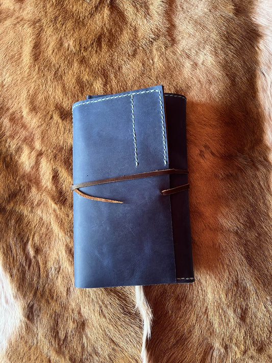 Blue Tobacco Pipe Pouch